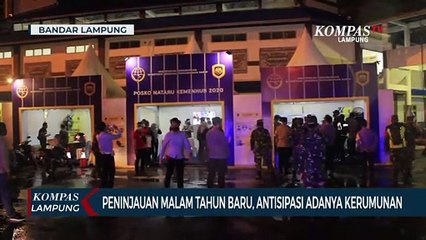 Cegah Kerumunan Warga, Wakapolda Lampung Tinjau Sejumlah Lokasi