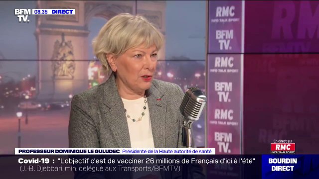 Dominique Le Guludec, présidente de la Haute autorité de Santé: Si on veut diminuer rapidement les décès, il faut très vite vacciner les résidents des Ehpad