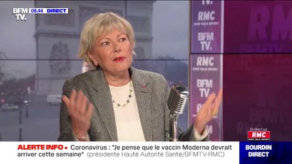 Selon la présidente de la Haute autorité de Santé, "envoyer les plus fragiles faire la queue dans des vaccinodromes n'a pas semblé la meilleure solution"