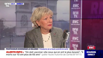 Covid-19: la présidente de la Haute autorité de Santé assure que la priorité est de diminuer les hospitalisations et les morts