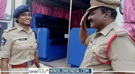 DSP बेटी को CI पिता ने सबके सामने सैल्यूट कर कहा-'नमस्ते मैडम', मिला यह जवाब तो फोटो हुई वायरल