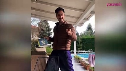 Anıl Altan'ın 1,5 yaşındaki ikiz kızlarına İngilizce öğrettiği anlar sosyal medyayı salladı!