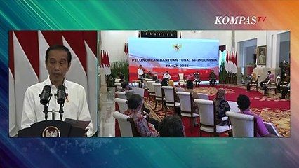 Jokowi Ingatkan Menteri dan Gubernur Kawal Penyaluran Bansos
