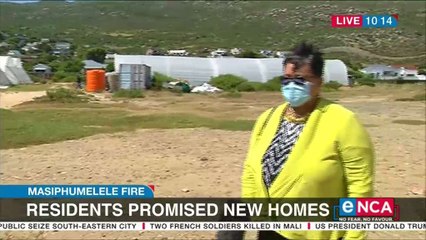 Masiphumelele residents promised new homes