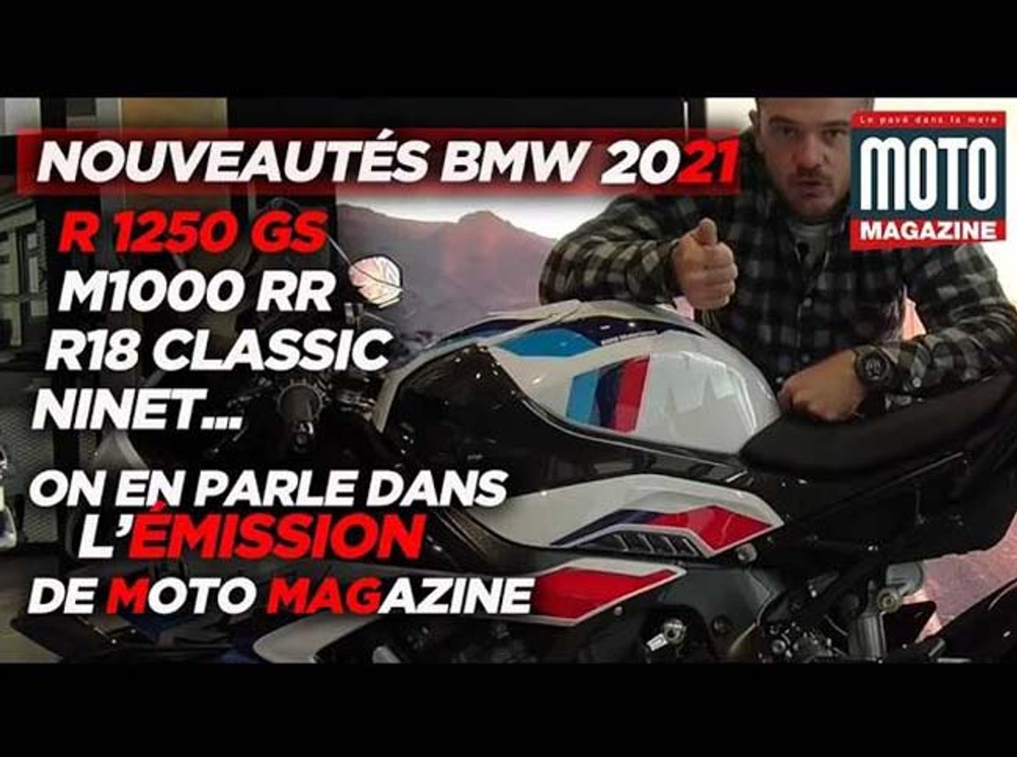 BMW NOUVEAUTÉS MOTO 2021 - On en parle dans l'Émission de Moto Magazine -  Vidéo Dailymotion