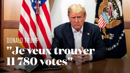 L'enregistrement audio de Trump faisant pression sur un élu pour "trouver des bulletins" en Géorgie