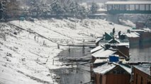 Fresh snowfall drapes areas of Kashmir in white