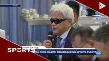 2021 ASEAN Para Games, binawasan ng sports events