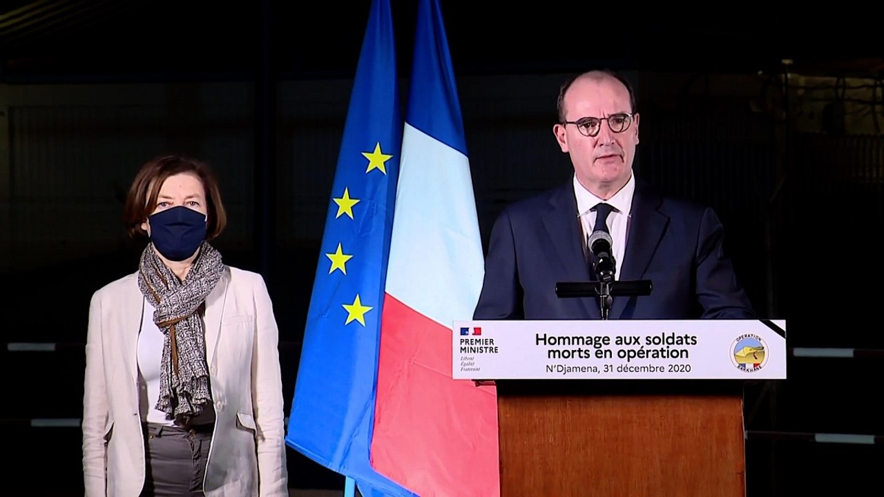 Hommage du Premier ministre aux soldats morts en opération, depuis N'Djamena au Tchad