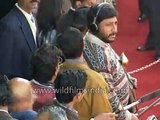 Nepal's King Birendra welcomed to India by Atal Bihari Vajpayee at Rashtrapati Bhawan