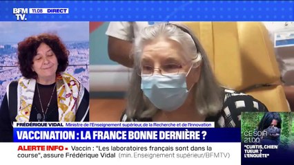 La ministre de la Recherche Frédérique Vidal "n'a aucun doute" sur le vaccin Pfizer