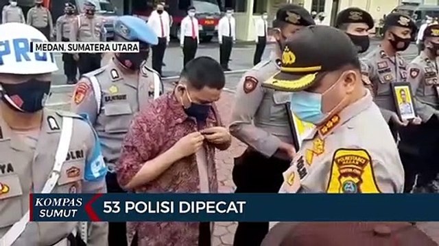 53 Polisi di Sumatera Utara Dipecat