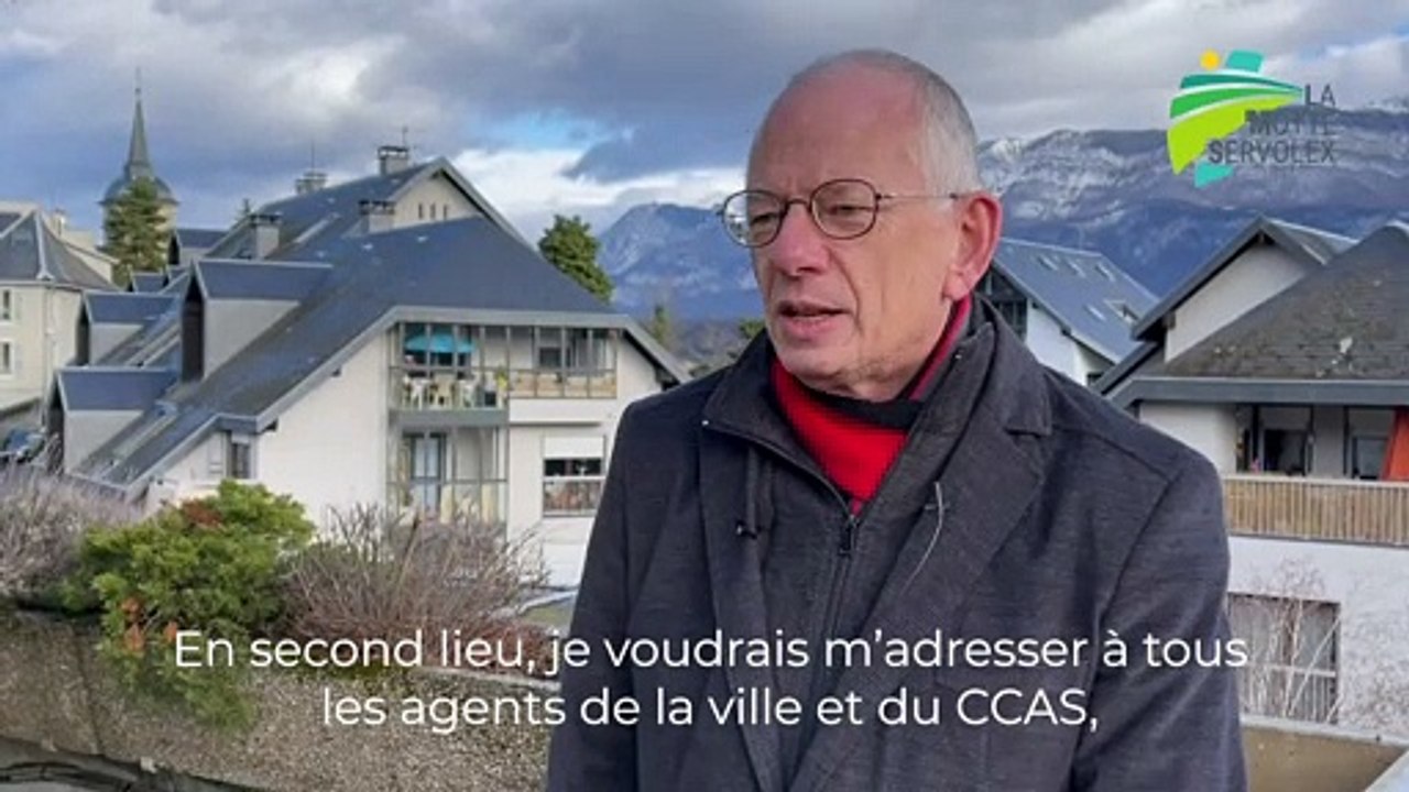 La Motte-Servolex - Voeux 2021 du maire Luc Berthoud