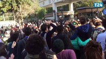 Boğaziçi Üniversitesi öğrencileri ve mezunları rektör atamasına karşı eylemde: 'AKP elini üniversitelerden çek'