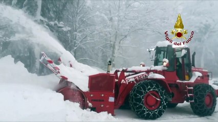 Maltempo e neve, 150 interventi in 24 ore dei Vigili del Fuoco (03.01.21)