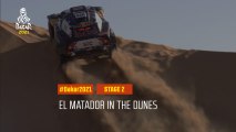 #DAKAR2021 - Étape 2 / Stage 2 - El Matador in the dunes