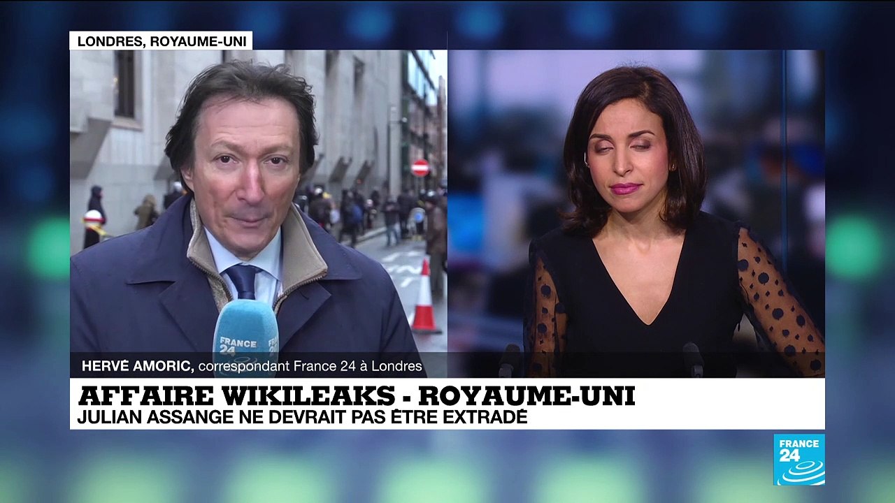 Affaire WikiLeaks : la justice britannique refuse l'extradition d'Assange vers les États-Unis