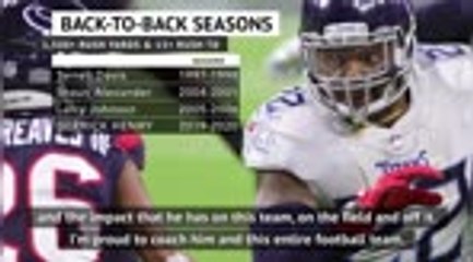 Henry has landmark game as Titans clinch playoff berth