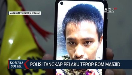 Polisi Tangkap Pelaku Teror Bom Masjid Dimakassar