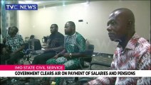 Imo government clears air on payment of salaries and pensions