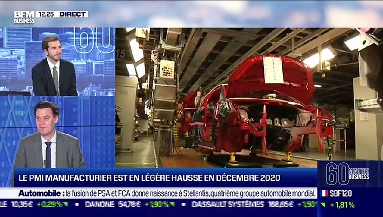 Denis Ferrand (Rexecode): PMI manufacturier en décembre 2020 - 04/01