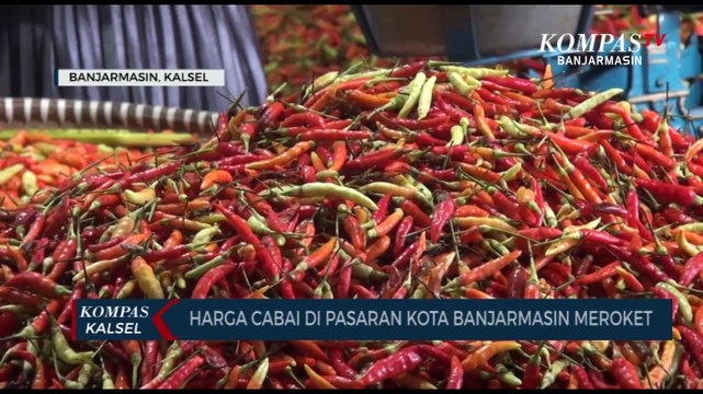 Harga Cabai di Banjarmasin Meroket, Capai Harga Rp. 70 Ribu Per Kilogram