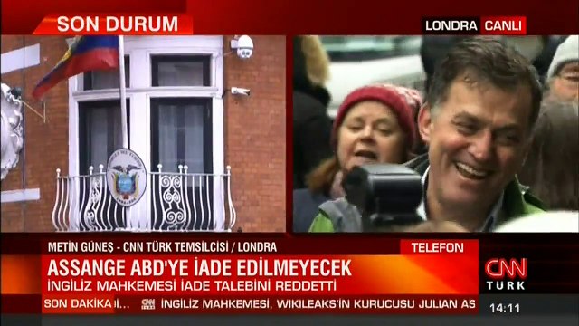 Son dakika... İngiltere'de mahkeme, Assange'ın ABD'ye iade edilmesi talebini reddetti | Video