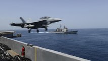 الولايات المتحدة تبقي حاملة الطائرات “يو إس إس نيميتز” بالشرق الأوسط