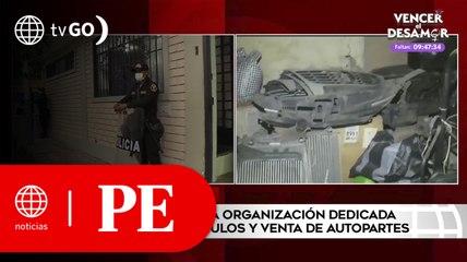 Operativo contra organización dedicada al robo de vehículos | Primera Edición