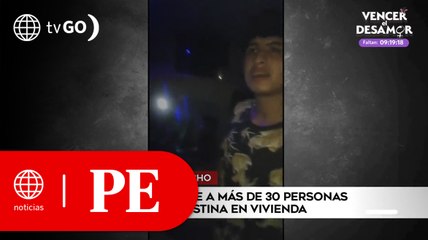 Policía intervino a más de 30 personas en fiesta clandestina en vivienda | Primera Edición