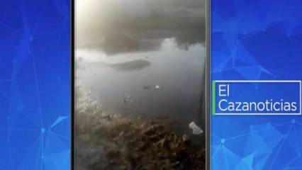 El Cazanoticias: el daño de un tubo de agua potable inundó las calles en Barranquilla, Atlántico