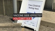 Vaccine Side-Effects? You Can't Sue