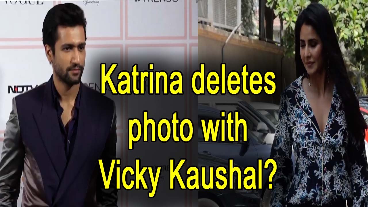 Katrina deletes photo with Vicky Kaushal's reflection?