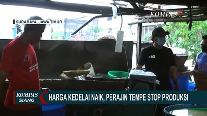 Perajin Tempe dan Tahu Terancam Bangkrut Akibat Harga Kedelai Naik