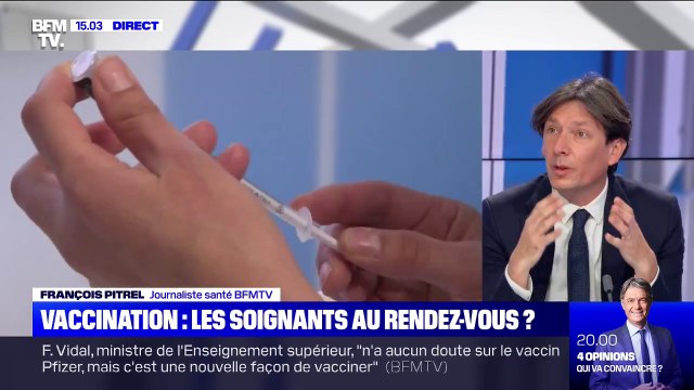 Covid-19: pourquoi seulement les professionnels de santé de plus de 50 ans peuvent-ils désormais se faire vacciner ?