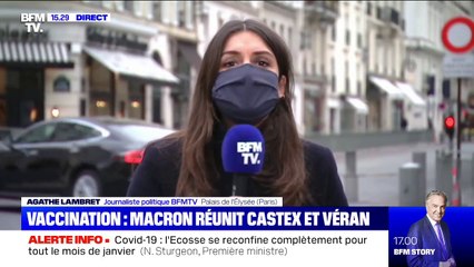 Emmanuel Macron convoque une "réunion de suivi" sur la vaccination