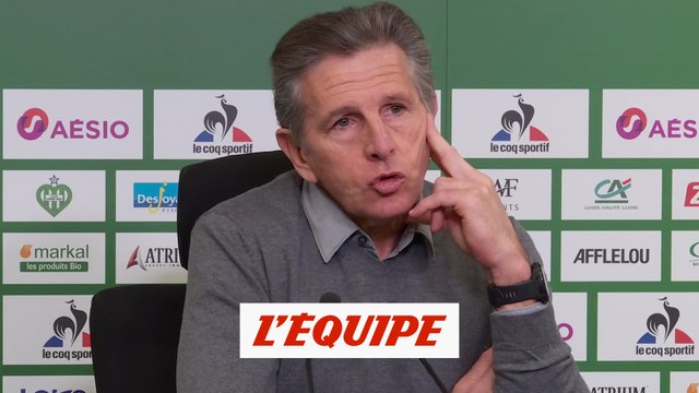 Puel : « Ruffier ? Une situation qui rentre dans une normalité et une logique » - Foot - L1 - ASSE
