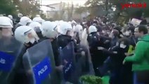Boğaziçi Üniversitesi'nde öğrenciler polise saldırdı
