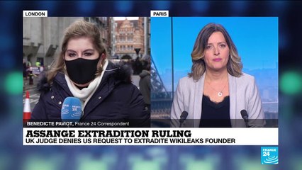 Assange extradition ruling 'first step towards justice'