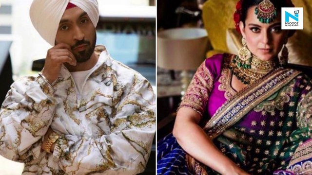 After instigating farmers... : Kangana Ranaut mocks Diljit Dosanjh for holidaying abroad