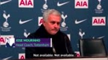 Terse Mourinho confirms Lamela 'not available' for EFL Cup semi-final