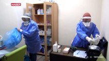 Muş'ta sağlık ekipleri kar kış demeden hastaların yardımına koşuyor