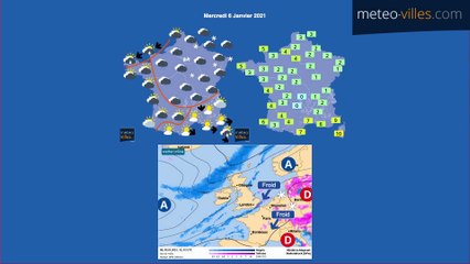 bulletin meteo du lundi 4 janvier 2020