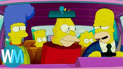 Top 10 des PIRES CHOSES que les SIMPSON ont fait à GRAND-PÈRE SIMPSON !