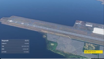 [MSFS2020] Let's go to Japanese Island. Gunkan-Jima and Nagasaki.