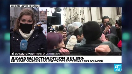 US will appeal against UK judge decision to refuse Assange extradition