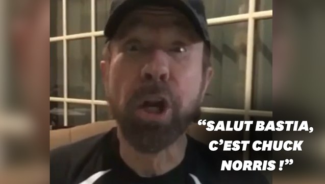 Comment Chuck Norris a souhaité bonne année aux Bastiais en 2021