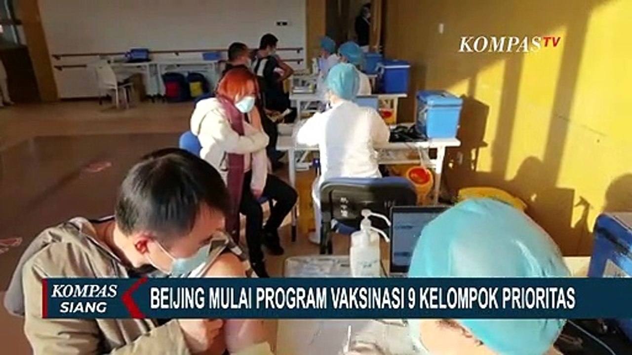 Beijing Mulai Program Vaksinasi Corona ke 9 Kelompok Prioritas