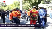 En Vivo - Desplome de pasarela en la autopista Francisco Fajardo en Caracas