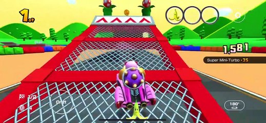 Mario Kart Tour - RMX Mario Circuit 1R Gameplay
